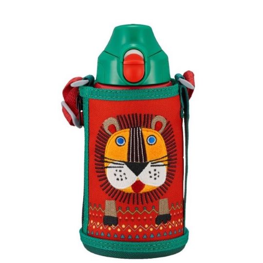 タイガー 水筒 サハラ 1,2L 新品未使用 新品未使用 タイガー サハラ 1.2l 水筒カバー グリーン 肩紐付き